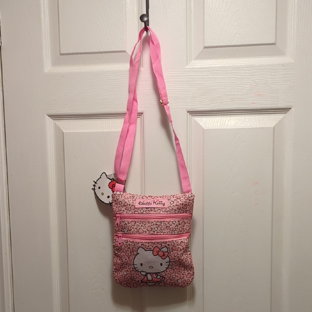 Hello Kitty Pink Crossbody Bag New With Tags